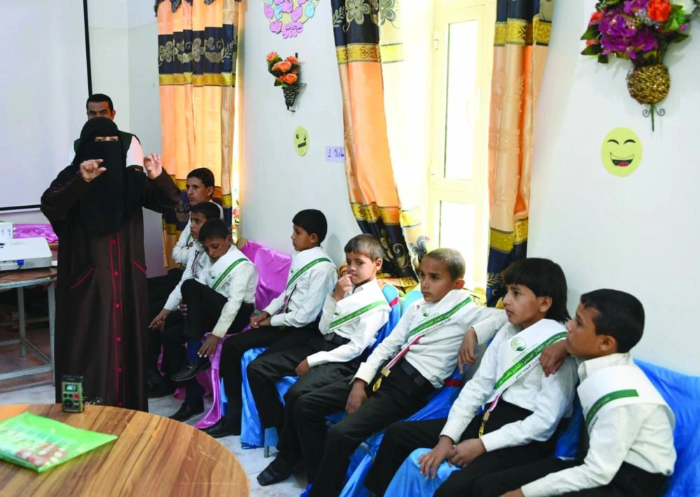 






من برامج التأهيل النفسي للأطفال                                                (واس)