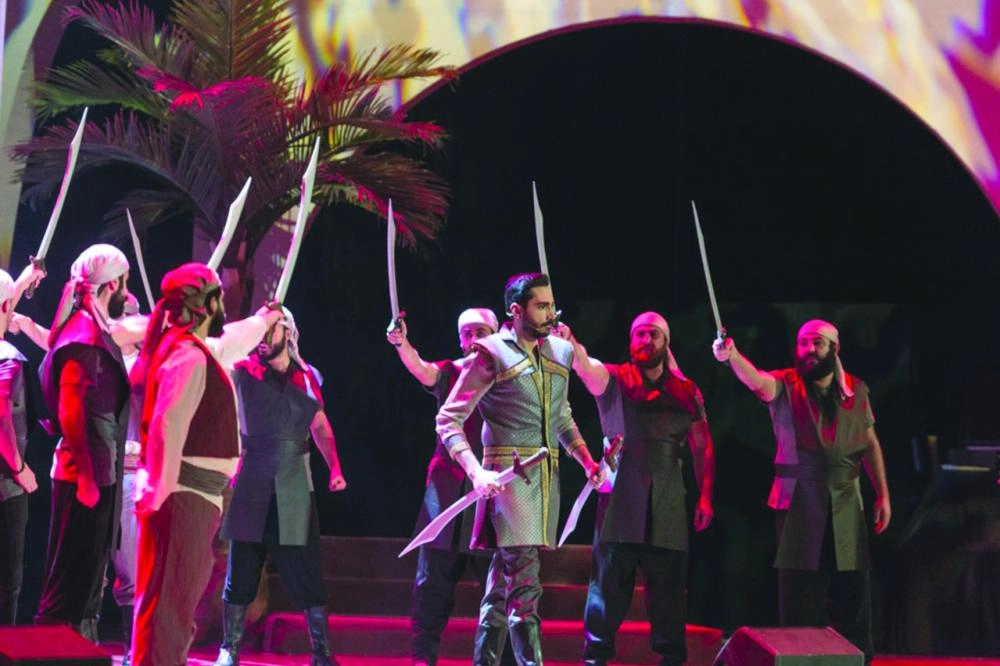 






من أوبرا عنتر وعبلة                     (مكة)