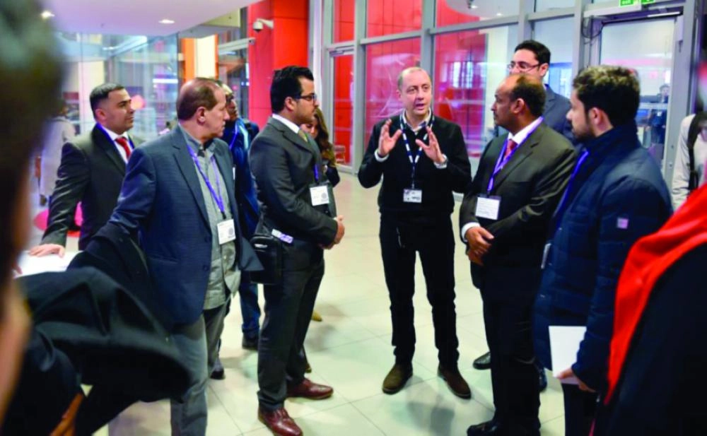 خلال زيارة بي بي سي (واس)