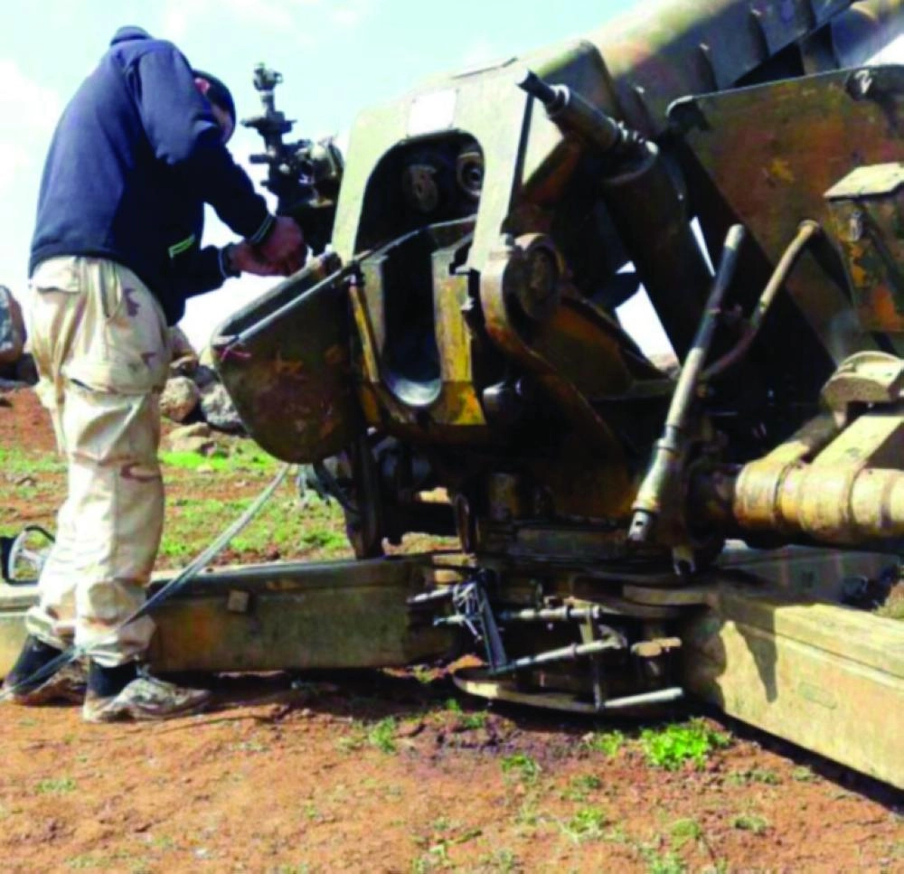 






من تجهيزات فصائل المعارضة للمعركة                         (تويتر)