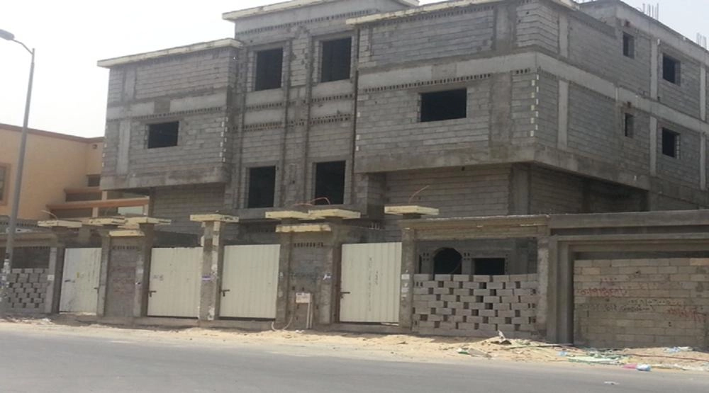 أحد المساكن تحت التشطيب  ( مكة )