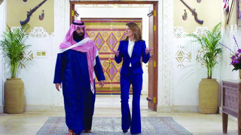 






الأمير محمد بن سلمان في حوار مع نورا أودونيل                                           (قناة CBS)