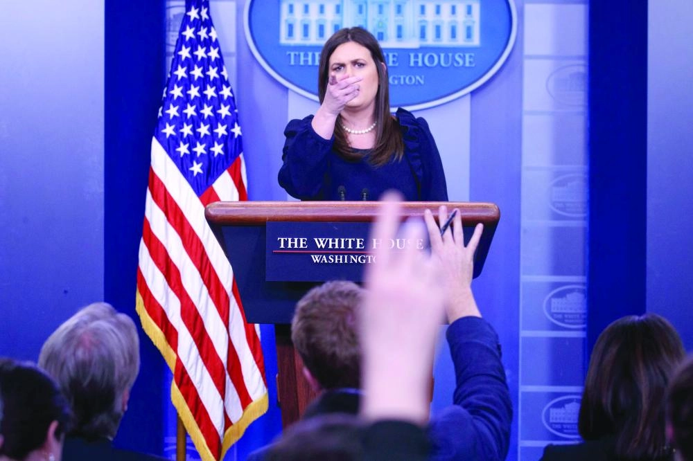 






متحدثة البيت الأبيض تجيب على أسئلة الإعلام عن الزيارة