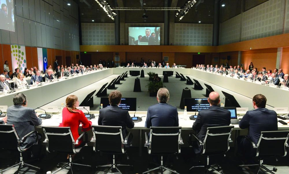 اختتام اجتماع وزراء المالية ورؤساء البنوك المركزية لدول العشرين في بوينس آيرس (د ب أ)