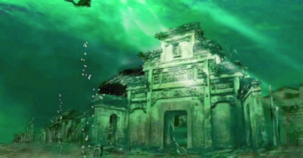 مدينة شيتشنغ الغارقة، الصين