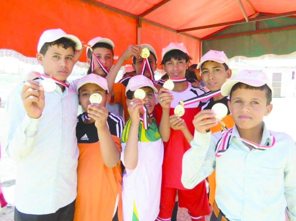 






الأطفال المجندون خلال الرحلة الترفيهية                                   (واس)