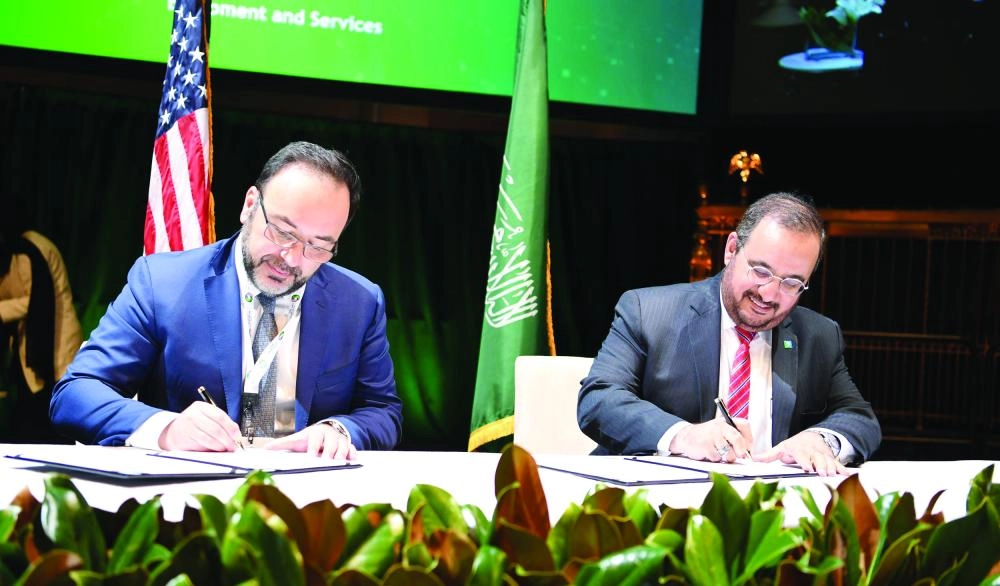 من توقيع مذكرات التفاهم خلال منتدى الرؤساء التنفيذيين السعودي_الأمريكي في نيويورك(واس)