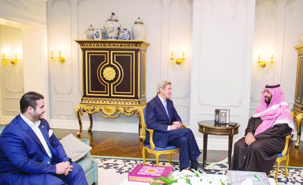 






ولي العهد يلتقي جون كيري