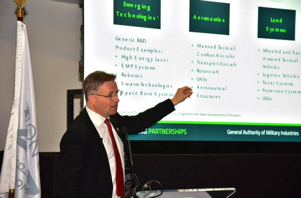 






جانب من مؤتمر تقنية الدفاع والأمن