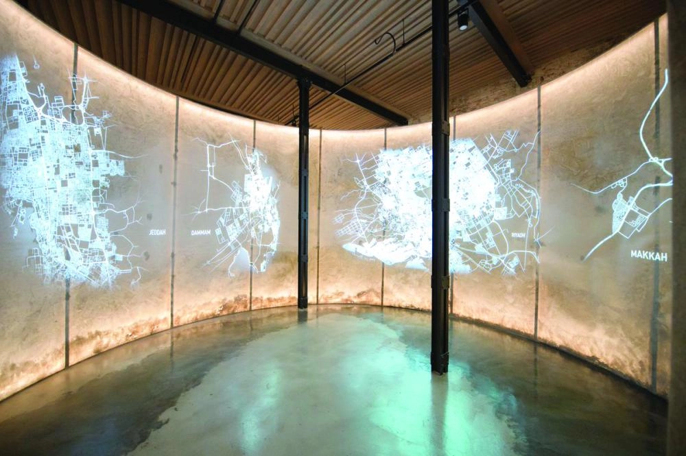 فضاء الإبداع مع فن العمارة في الجناح السعودي (مسك)