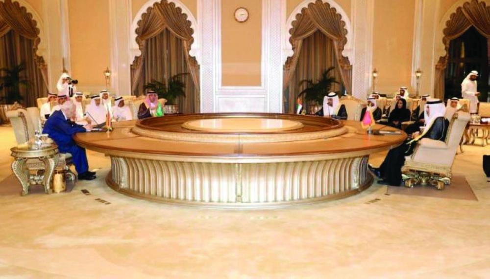 وزارء الإعلام خلال اجتماعهم أمس (العين الإخبارية)