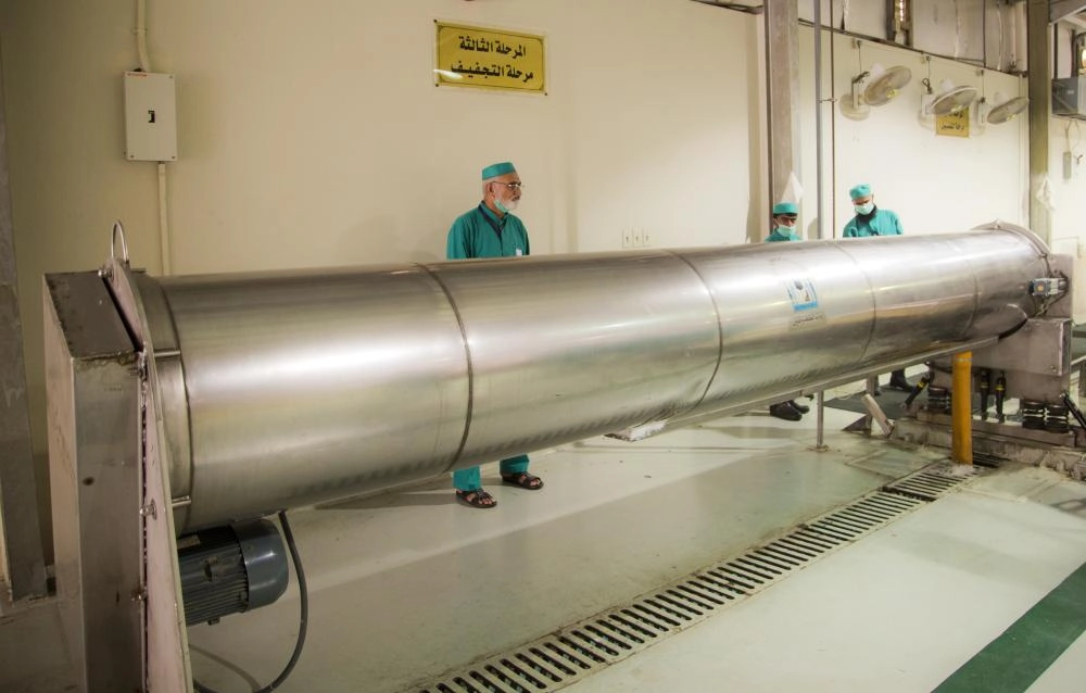 المرحلة الثالثة التجفيف الحراري