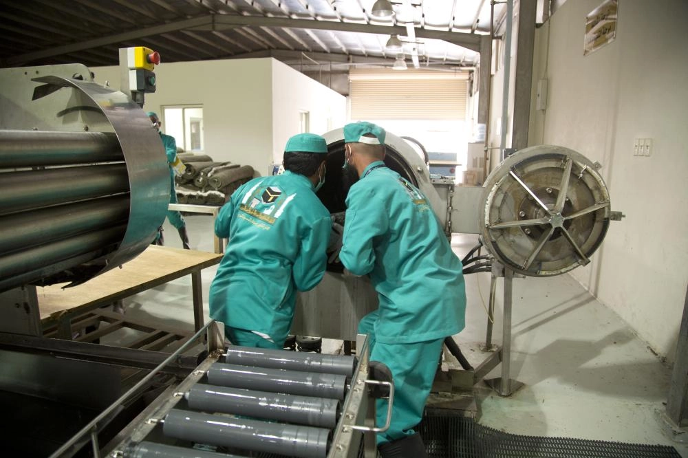 المرحلة الثالثة التجفيف الحراري