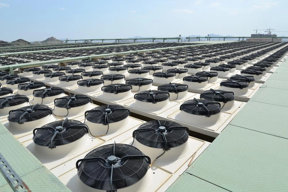 تبريد ساعة مكة