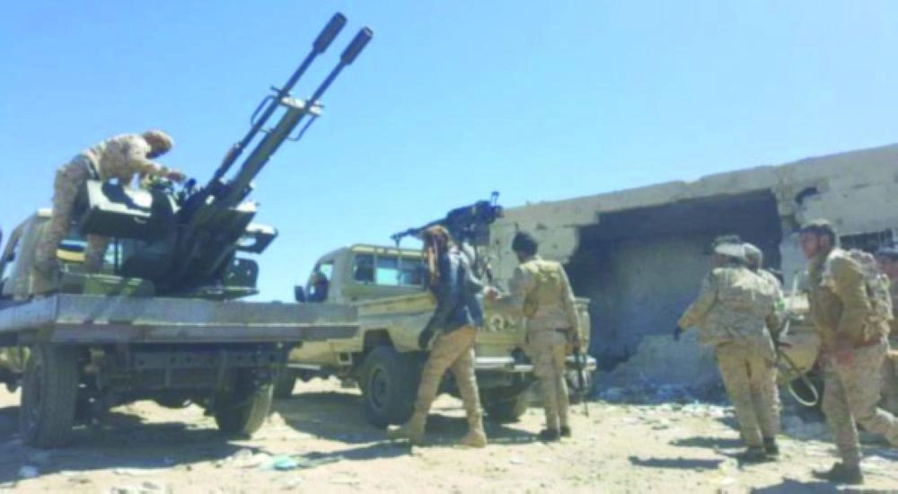 






قوات التحالف متمركزة في أحد المرتفعات                                                                                                           (مكة)