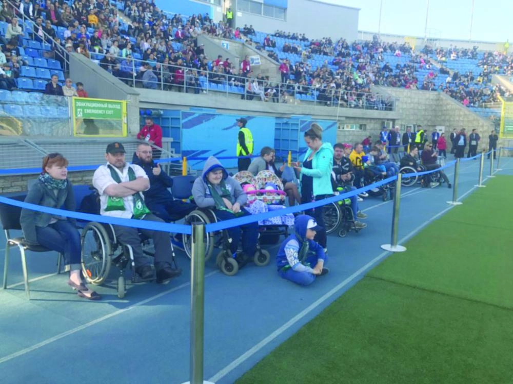 






ذوو الاحتياجات الخاصة خلال متابعة التدريب