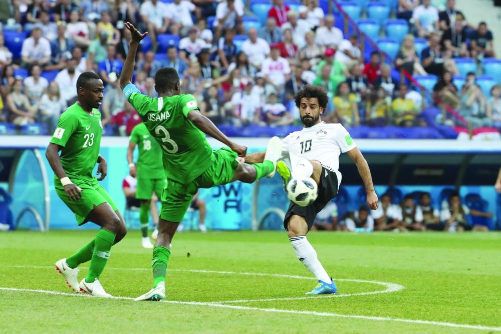 






السعودية ومصر في الجولة الثالثة الأخيرة للدور الأول                         (د ب أ)