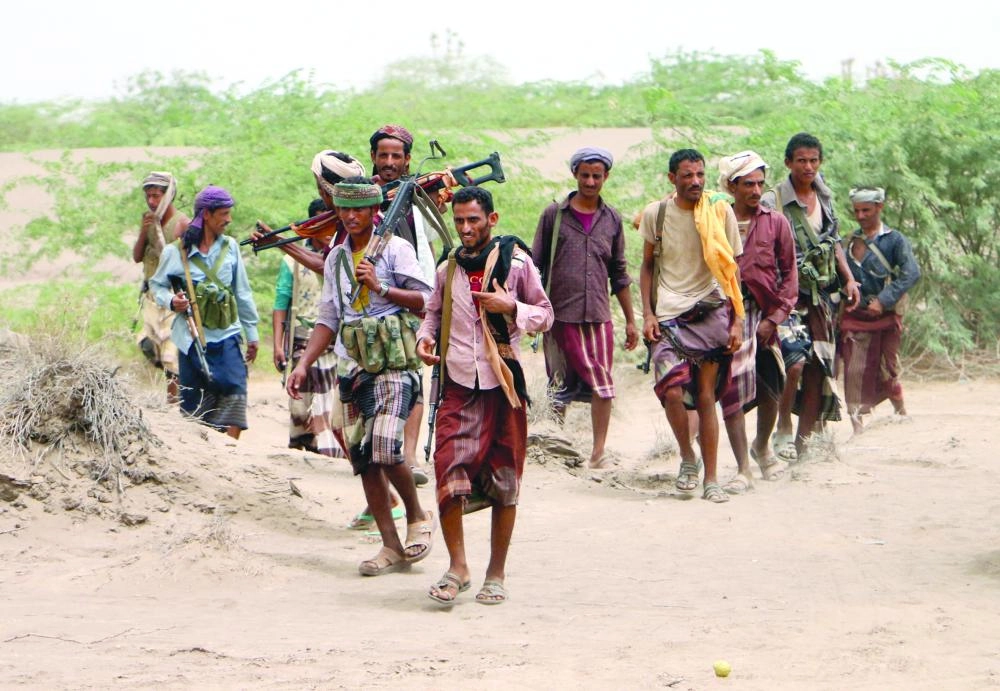 






مقاتلون من المقاومة الشعبية اليمنية في الحديدة                                                                                                                      (د ب أ)