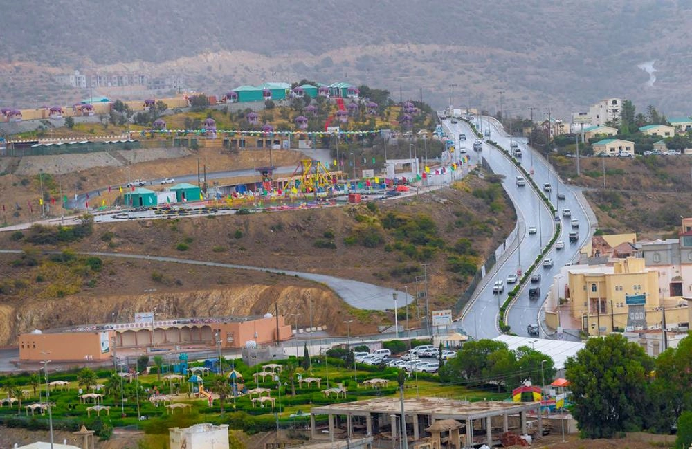 أحد المتنزهات في الباحة (واس) 