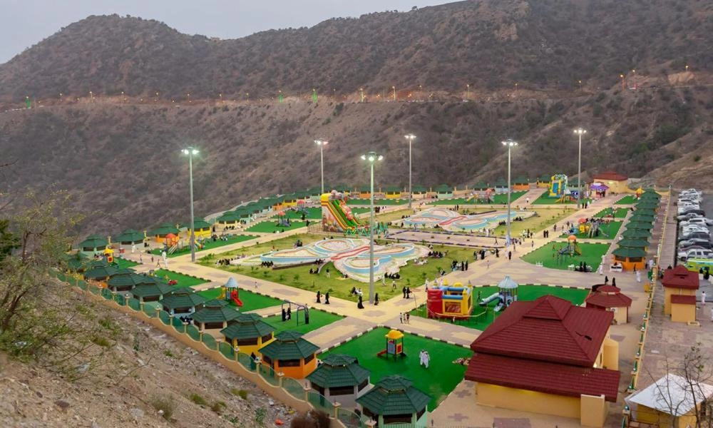 أحد المتنزهات في الباحة (واس) 