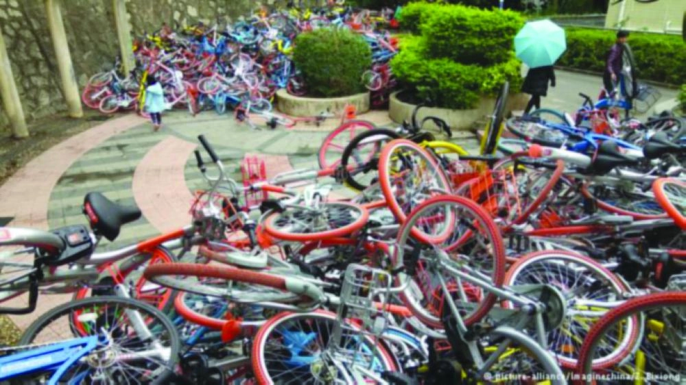 الدراجات السنغافورية ( Deutsche Welle )