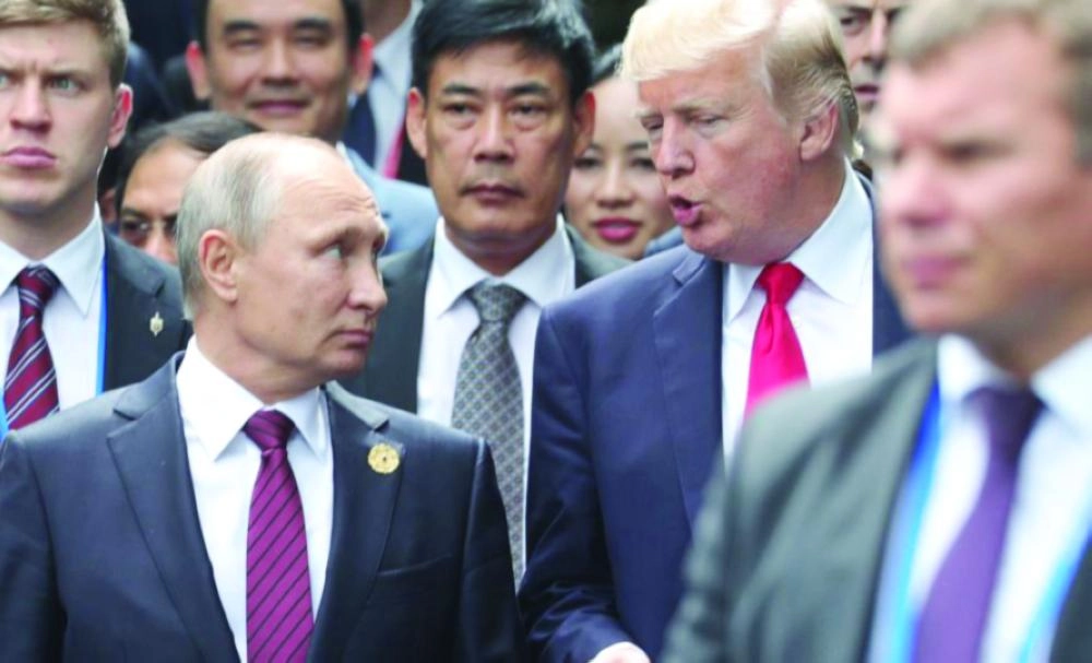 






ترمب وبوتين في لقاء سابق                                                             (مكة)