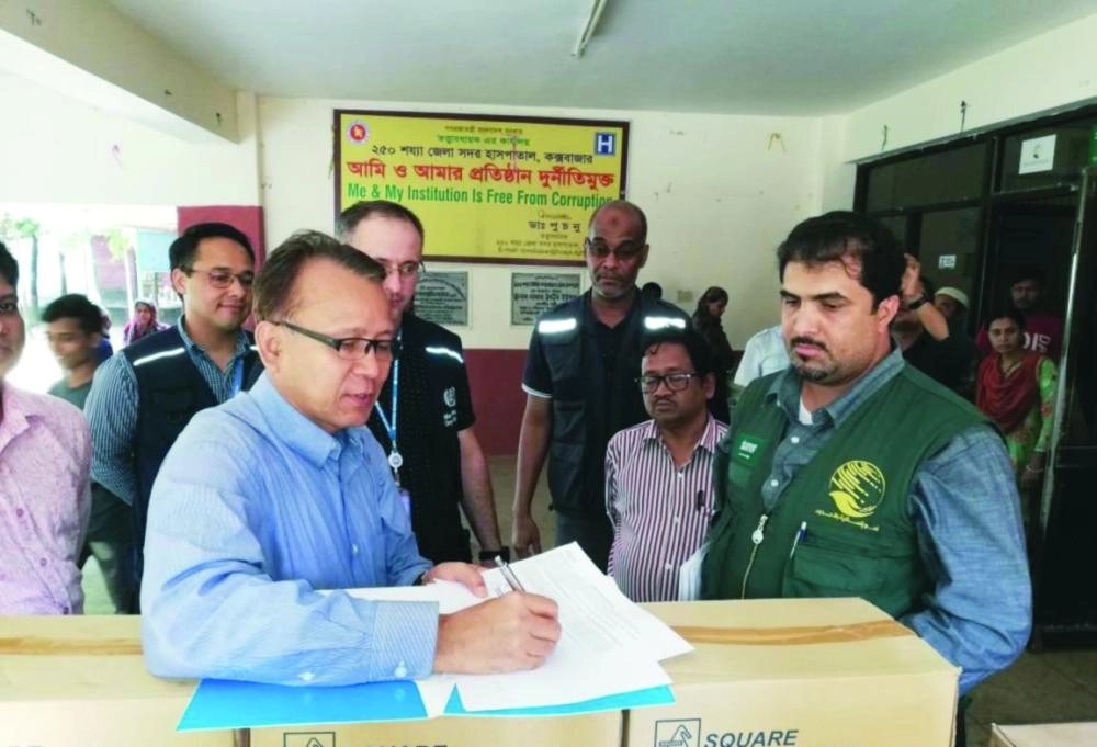 






فريق المركز خلال الجولة                 (واس)