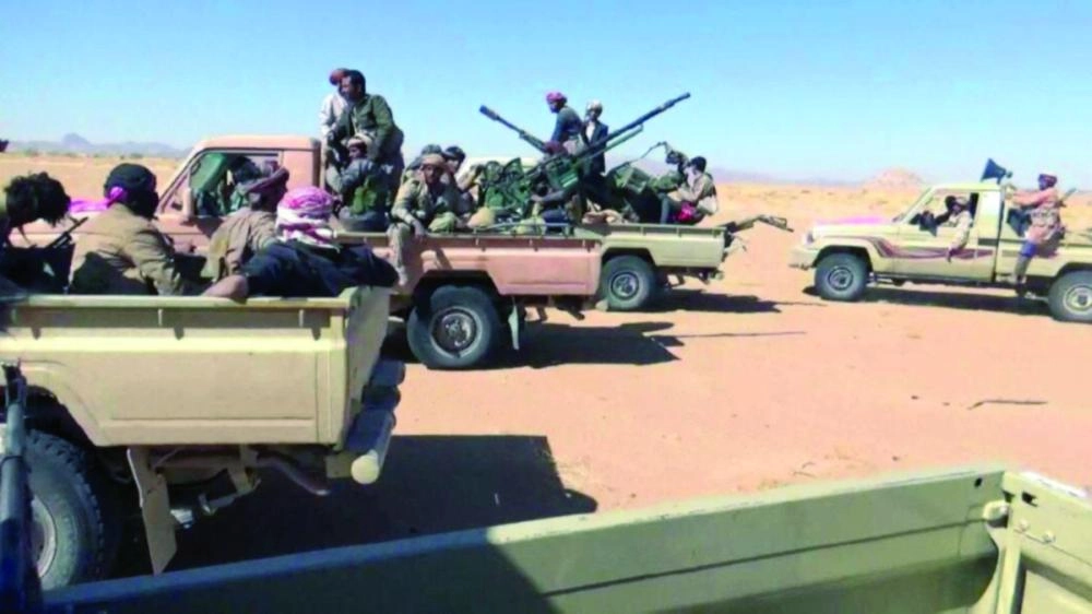 






عناصر من الجيش اليمني والمقاومة الشعبية في كتاف                                                                                                     (مكة)