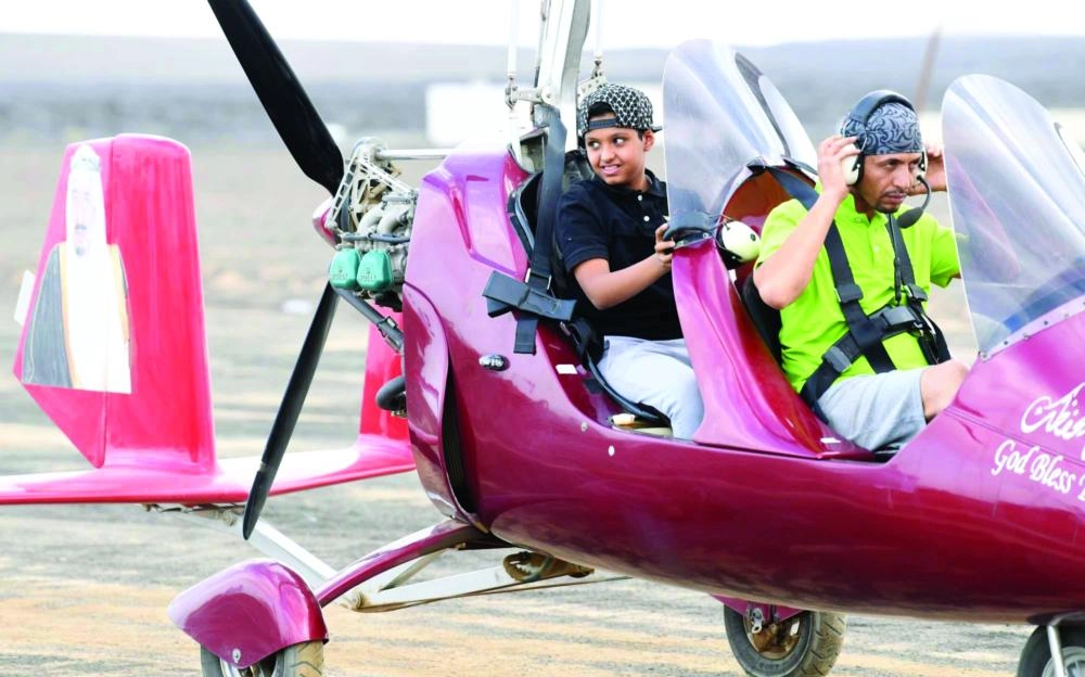 






من فعاليات تجربة الطيران في خيبر                 (واس)