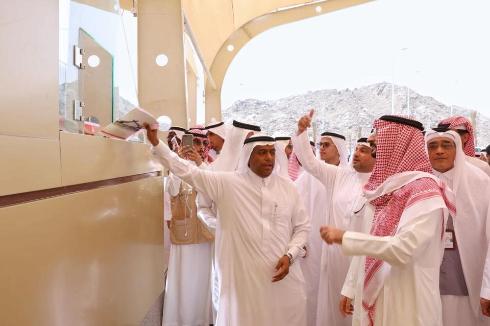 عبدالله بن بندر خلال الجولة (مكة)