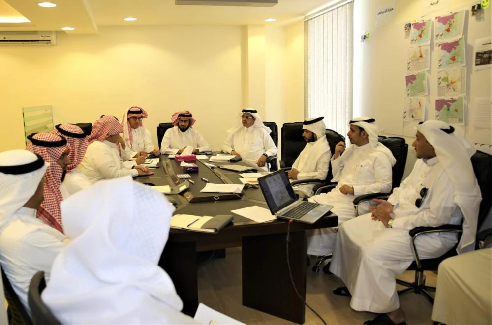 أحد اللقاءات لمدير تعليم مكة (مكة)