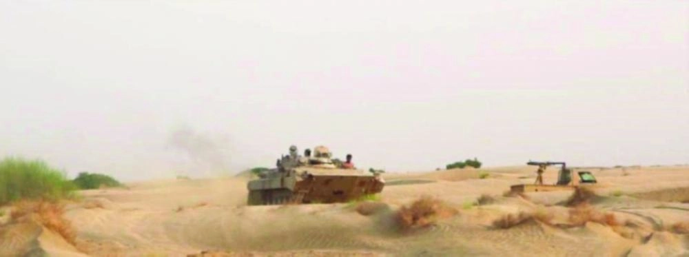 






من تقدم القوات اليمنية                                                                                                                 (تويتر)