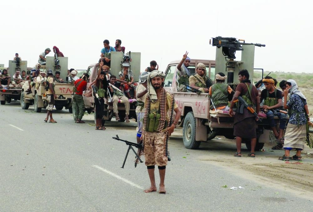 






من تمركز قوات الجيش والمقاومة الشعبية في الحديدة                                                                                  ( إ ب أ)