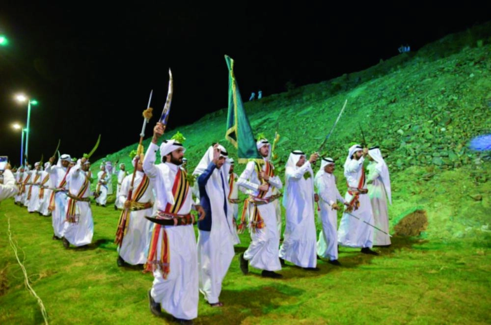 الفنون الشعبية بمهرجان الثروة الترفيهي (واس)