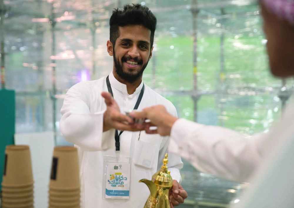 زياد الروقي يعيد اعتبار القهوة العربية (مكة)