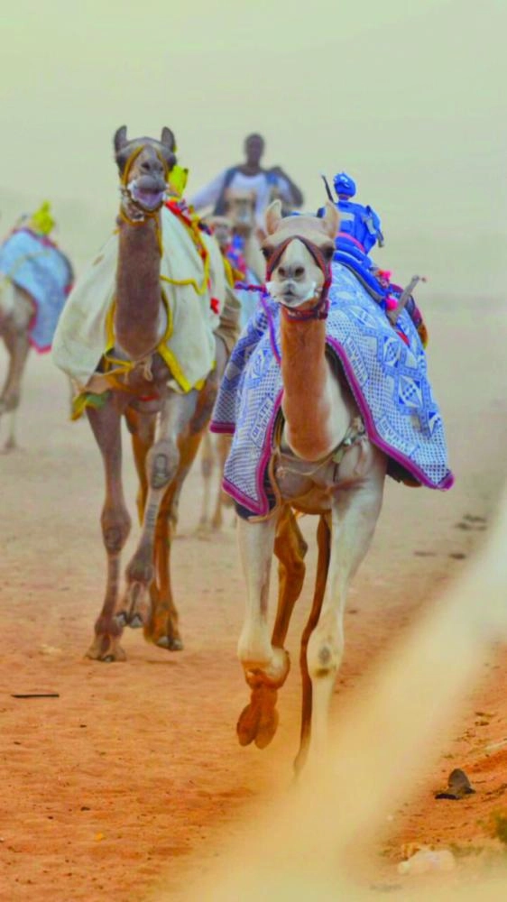 جانب من الاستعدادات التحضيرية للسباق (هيئة الرياضة)