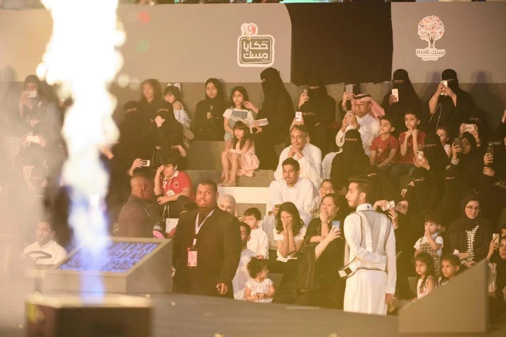 من تفاعل الجمهور خلف الكواليس (مكة)