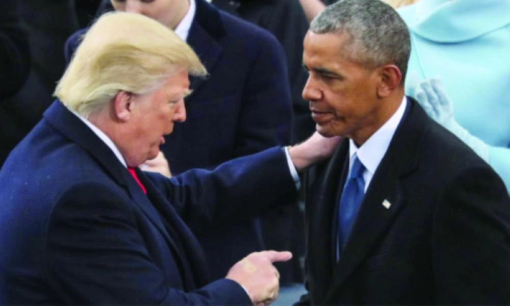 






لقاء سابق بين أوباما وترمب
