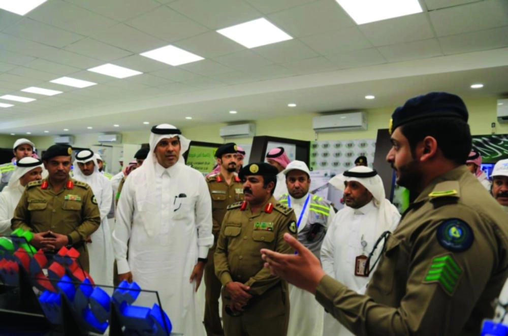 






  نبيل العامودي خلال الجولة                    (واس) 