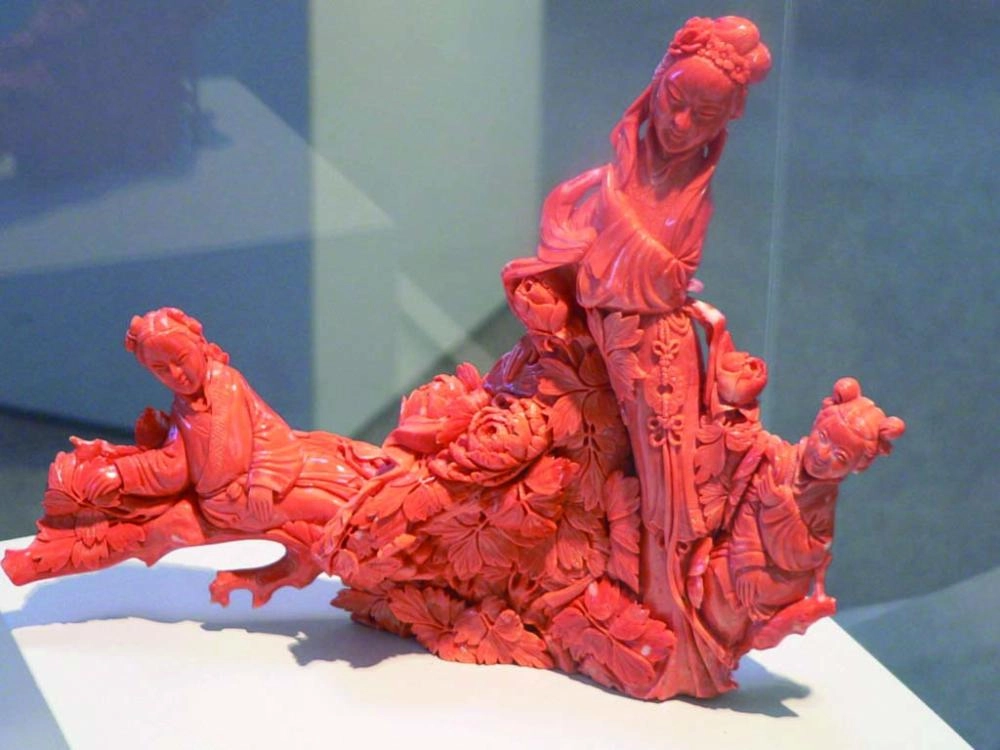 منحوتة من المرجان