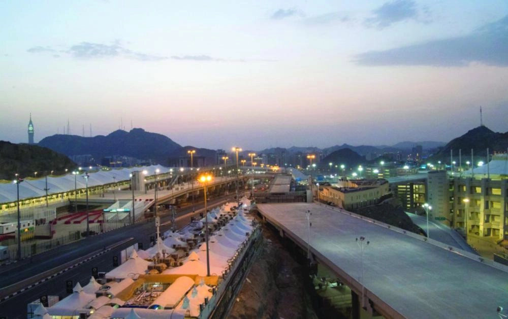 منى تنتظر توافد قوافل الحجيج اليوم (واس)