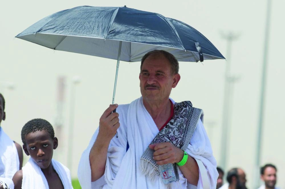 ضيوف الرحمن في صعيد عرفات (واس) 