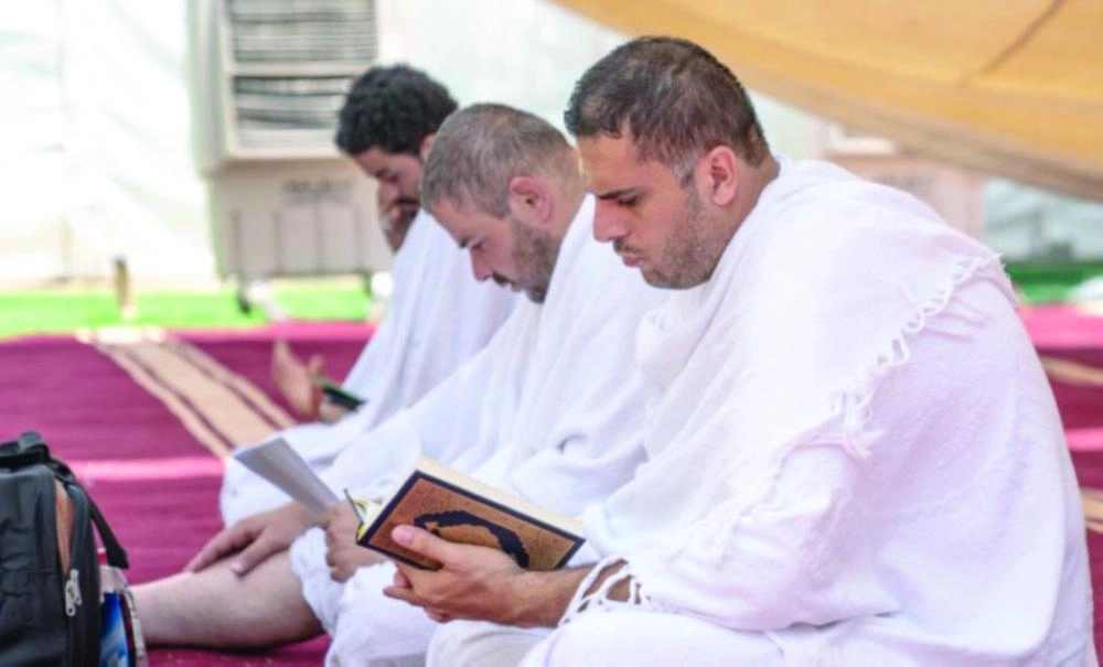 حجاج ضمن ضيوف البرنامج    (مكة)