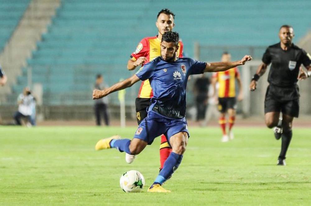 من مباراة الأهلي المصري والترجي التونسي