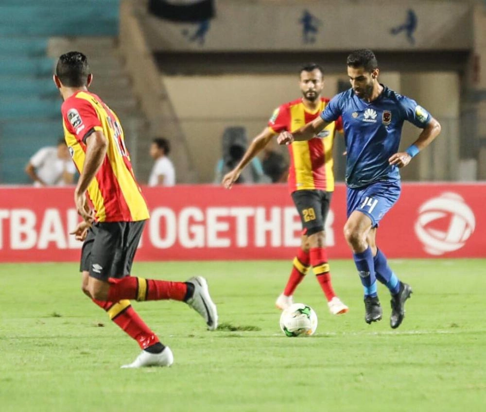 من مباراة الأهلي المصري والترجي التونسي