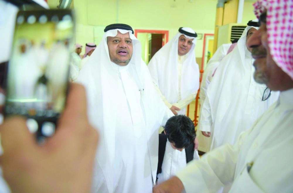 عبدالله الثقفي في إحدى مدارس جدة