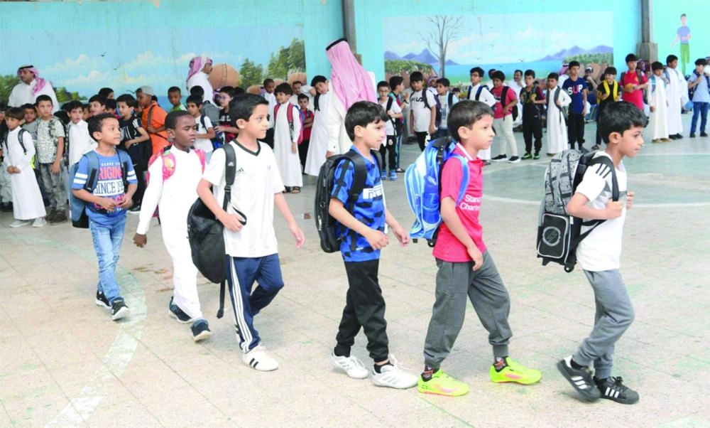 






اليوم الدراسي الأول في مدارس تبوك                                                                 (واس)