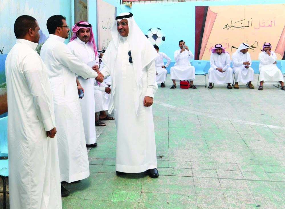 اليوم الدراسي الأول في مدارس تبوك (واس) 