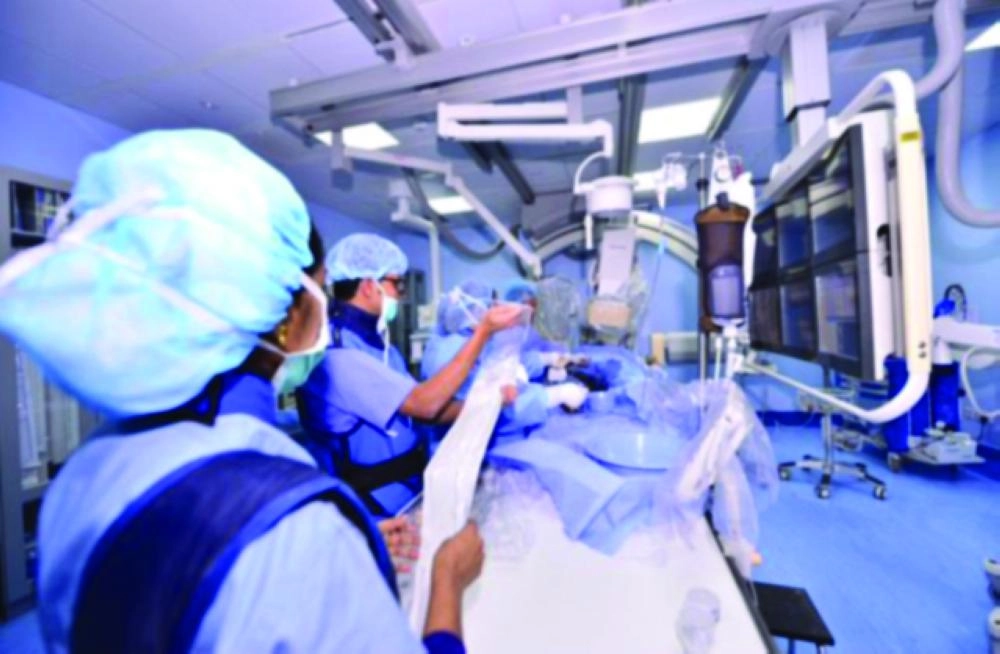 غرفة عمليات في أحد المستشفيات (مكة)