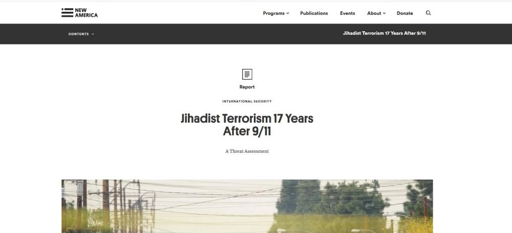 ضوئية من تقرير نيو أمريكا (مكة) 